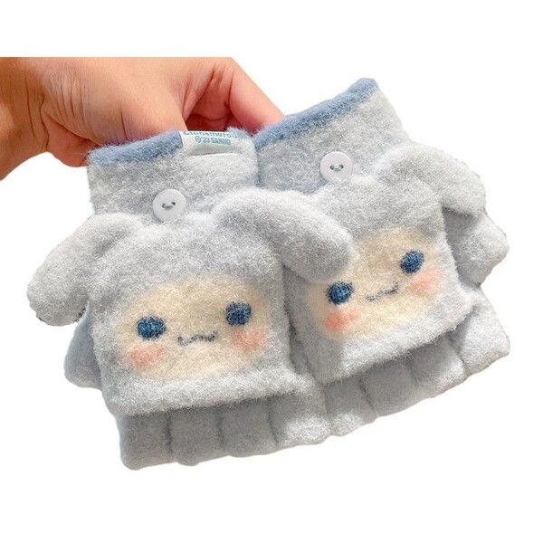 children's keep warm winter cartoon gloves