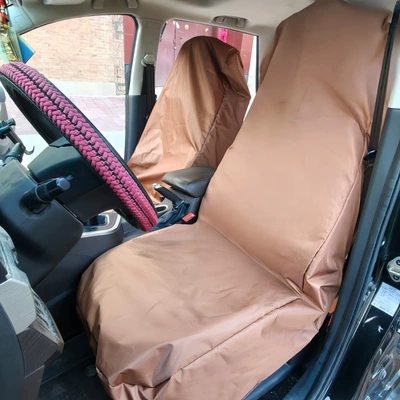 Full-cover car seat covers, anti-dirt Universal seat cover - brown-universal-size-enlarged-and-widened