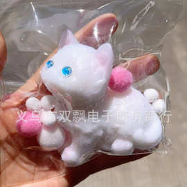 小红书同款灵动小猫捏捏乐立体猫咪捏捏乐慢回弹解压超软猫咪玩具