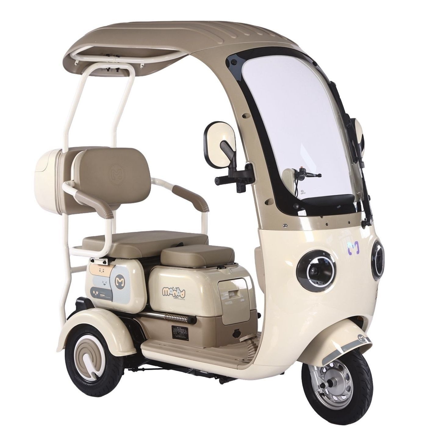 Triciclo Eléctrico Pequeño de Movilidad con Capacidad de Carga 200kg para Uso Doméstico image 10