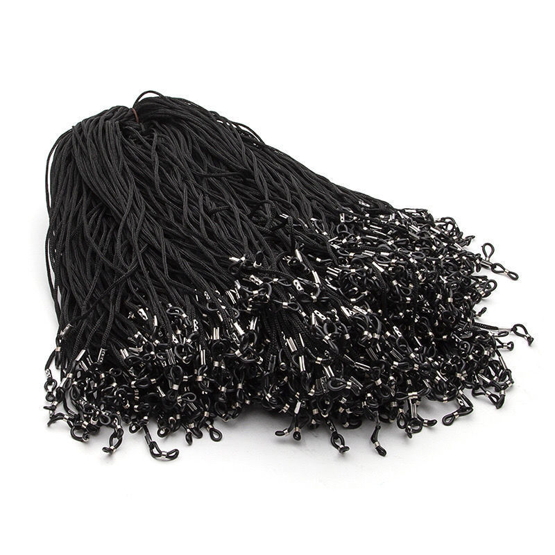 Glasses rope black nylon bulk glasses rope glasses non-slip rope bulk whole bundle wholesale glasses rope non-slip Glasses rope black nylon bulk glasses rope glasses non-slip rope bulk whole bundle wholesale glasses rope non-slip