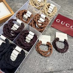 质感简约盒装咖色卡装简约百搭发生发圈气质粗弹力马尾头绳发饰
