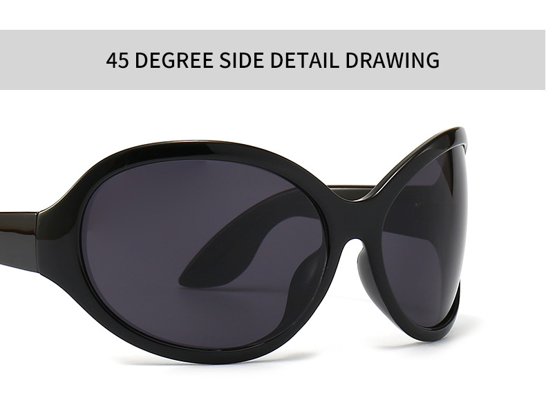 Herren Sonnenbrille Polygon Rahmen Modisch Trend Sonnenbrille_voghion.com