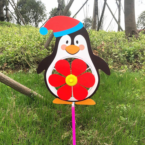 Creative Colorful Cartoon Plastic 3D Windmill Toy for Wholesale, Children's Outdoor Decoration, Small Windmill for Street Stands, Best Selling