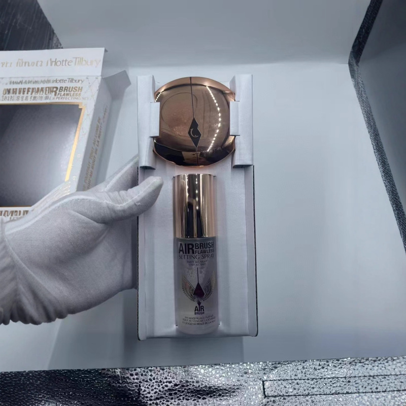 外贸大牌CT经典两件套 粉饼1号8ml 喷雾34ml 不易脱妆便携定妆|undefined