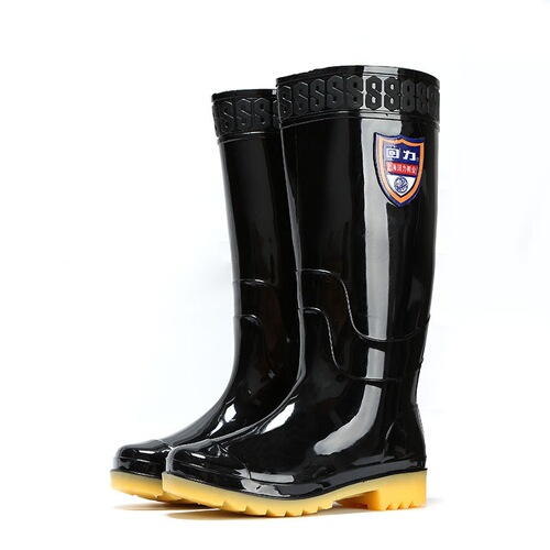 Shanghai Rebound 867 Waterproof Rain Boots for Adults - High-Top Short Tube Rain Boots with Waterproof and Slip-Resistant Features, Durable and Comfortable