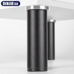 Dingjie aluminum alloy punch-free coffee table legs with adjustable adhesive support legs metal bathroom cabinet TV cabinet legs