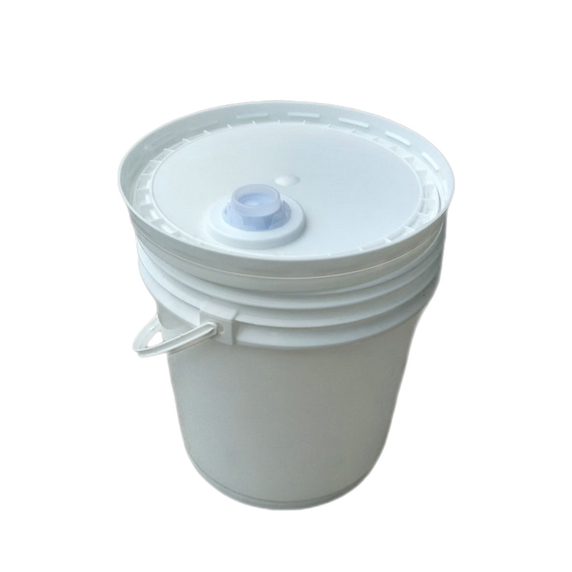 5L-25L塑胶圆桶PP工业涂料桶 油漆化工白乳胶包装塑料桶 可印刷