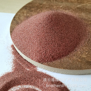 South Africa 80 Mesh Pink Sand Waterjet Sand Longhe Minerals Quartz Sand Garnet Waterjet Sand 80 Mesh