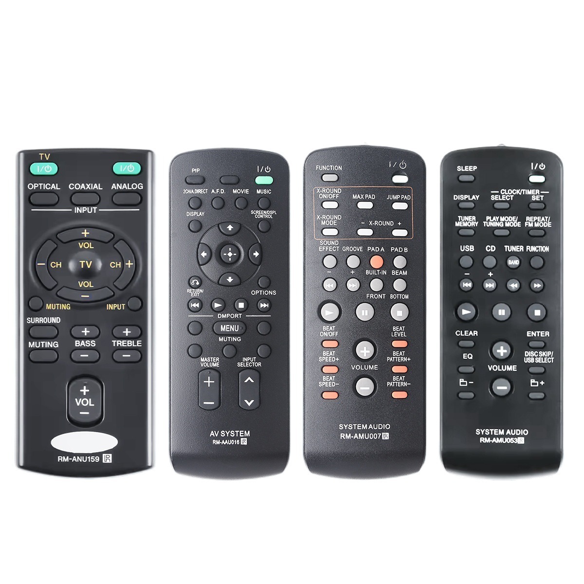 Rm-Aau016 Is Suitable for Sony Mini Hi-Fi Stereo Home Audio Box Sound System Remote Control