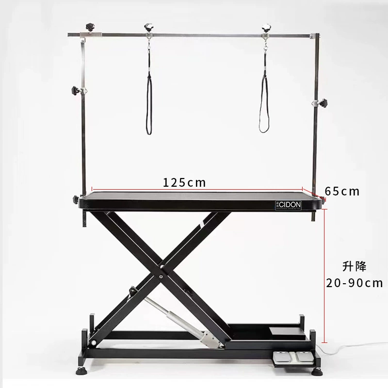 Qiduan CIDON 103 Pet Dog Электрический подъемный косметический стол Стол для красоты Стол для волос Стол для моделирования Банный стол