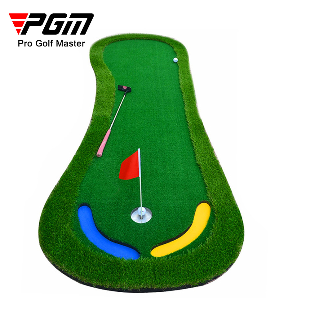 Thảm tập golf nhân tạo PGM GL003 cỏ dài bàn chân to 95x300 cm — GL003 cỏ dài bàn chân to [không có gậy và bóng]