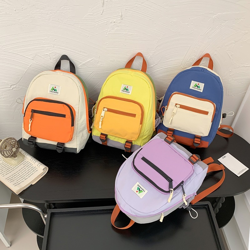 Nueva mochila de niños de gran capacidad, mochila de viaje ligera para niños y niñas, mochila de estilo coreano, mochila de estudiantes de escuela primaria