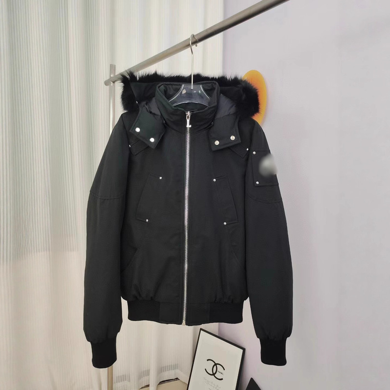 Moose Small Scissors Men's down Jacket Fox Fur 02 Couple Style Canadian Same Style Cold-Proof Warm Jacket