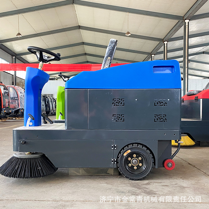 座驾式洗地机商用吸拖一体机器拖地机电动洗地车工厂座驾式洗地车