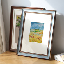 做旧欧式复古相框挂墙画框装裱外框定 制拼图裱十字绣小24寸批发