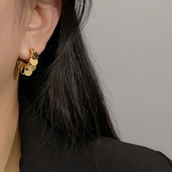 Earrings heart shaped