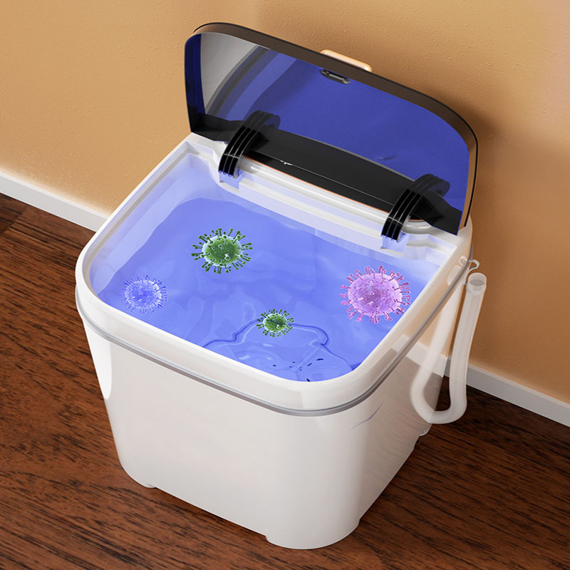 Shop Wholesale Supply Washing Machine 8kg Large Capacity Semi-Automatic Washing Sheets down Jacket Blue Light Suppressor Dropshipping