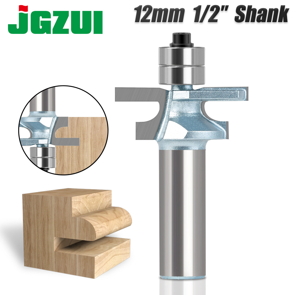 圆角户西榫合刀门窗套铣刀1/2柄12柄户西榫合刀门框榫合刀开槽刀