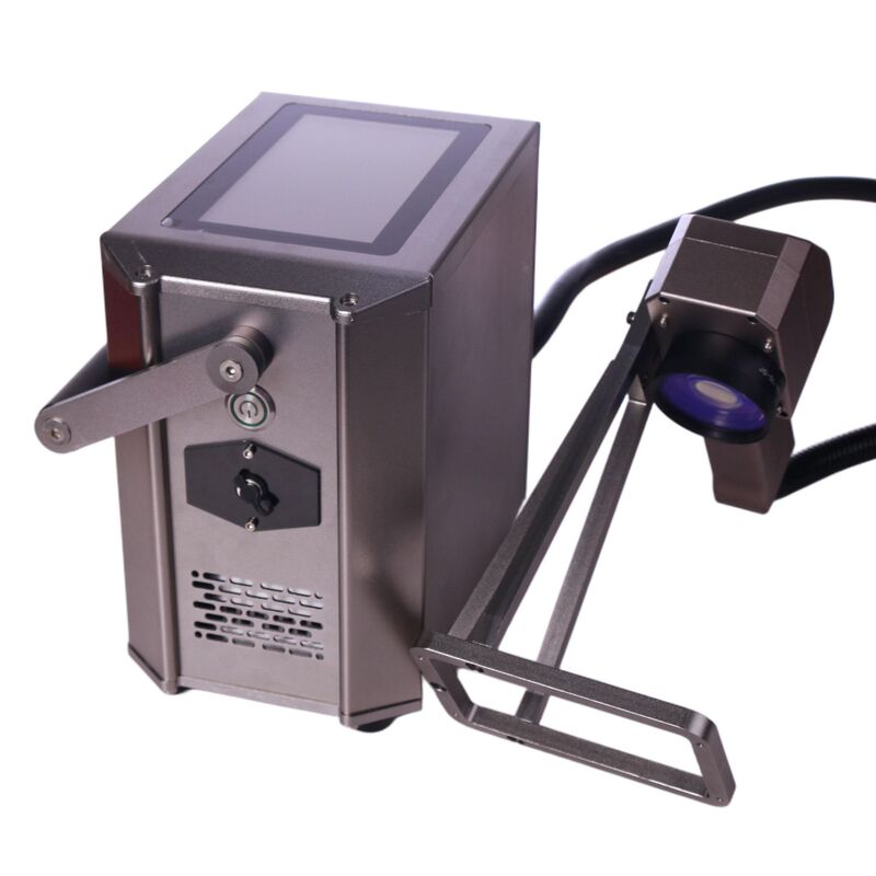 ハンドヘルド UV レーザーマーキングマシン 20 ワット/30 ワット/50 ワットガラス小型ポータブルファイバーレーザーコーディングマシン|undefined