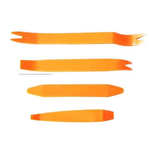 Recording instrument wiring hidden line installation pry bar, car audio interior modification removal pry bar tool, plastic pry bar