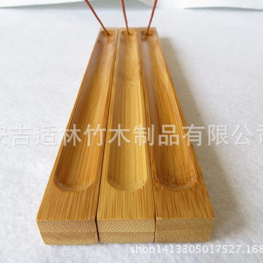 Factory direct bamboo incense insert/line incense burner/bamboo incense box/line incense holder/logo custom-made large favorably