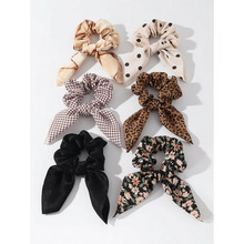 U 85069 Knot rabbit ear hair tie ����ö��䷢Ȧ�羳��ó