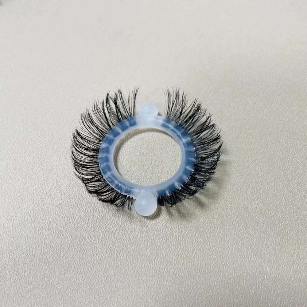 Double-Layer Silicone Penis Ring with Faux-Fur Texture, 2.0 cm Inner Diameter — detail image 3