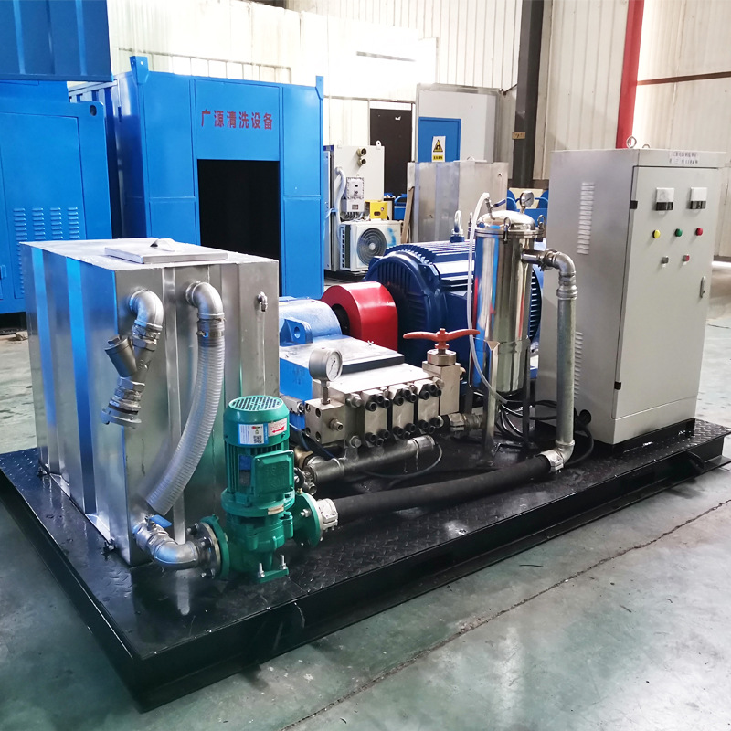 1000bar高压水射流电动清洗机工厂设备检修高压冷水电动清洗机