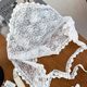 New Lace Fart Curtain Niche Chic Age-reducing Skirt Women's High-end Fashion Unique Outer Wearing Triangle Towel