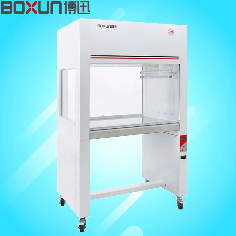 Shanghai Bo Xun VS-840-2 одиночный двусторонний вертикальный стенд для очистки экспериментальный чистый скамья 830×650×520 мм