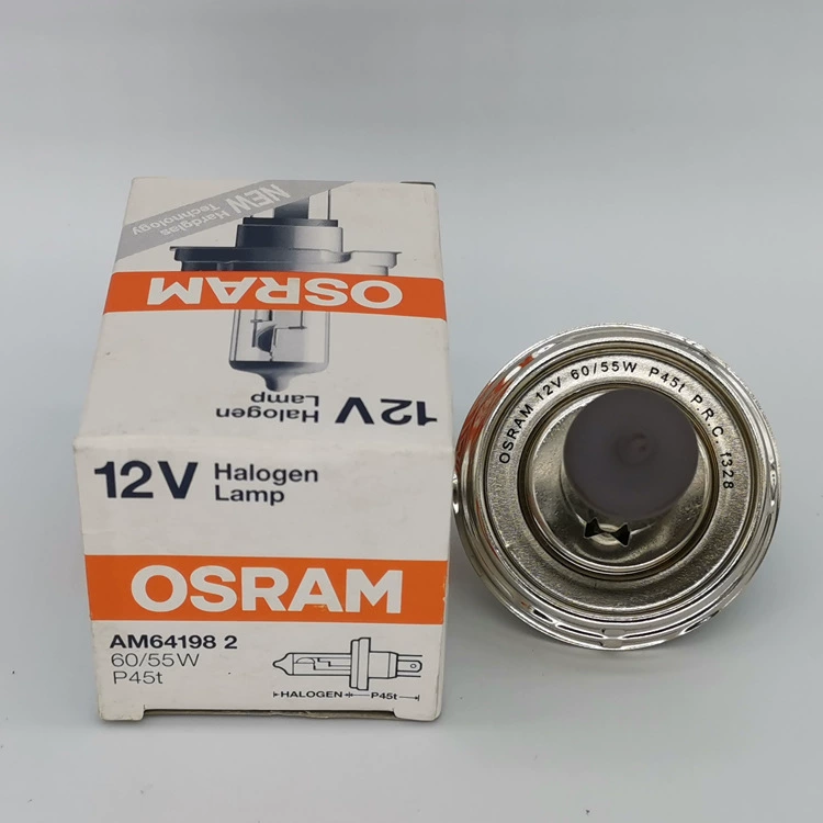 欧司朗 OSRAM 12V 60/55W P45t R2 64198 H4 Car triple disc big light bulb