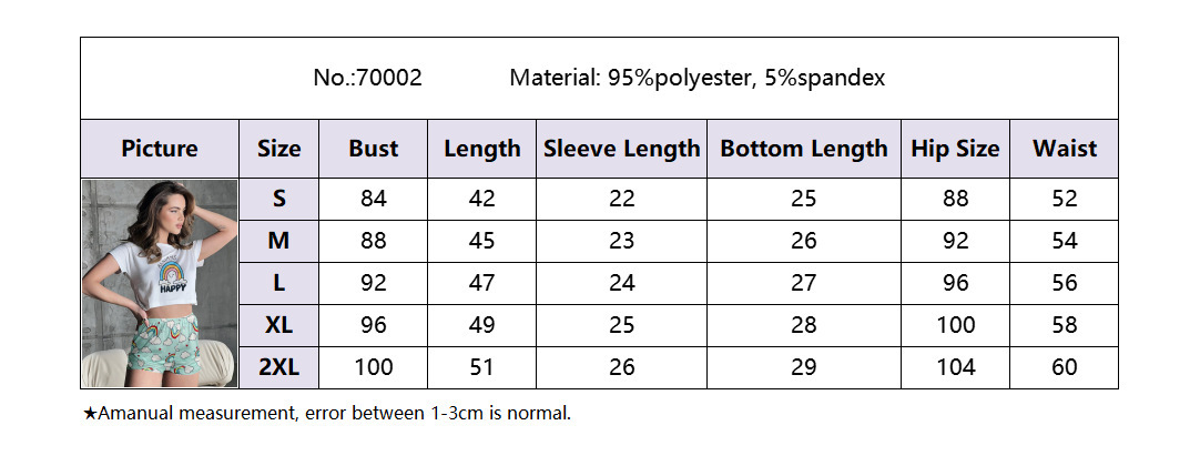 Cartoon Pattern T-Shirt