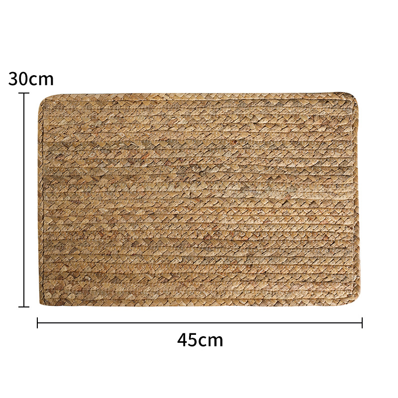 A5LKENS almohadilla de mesa de tejido a mano almohadilla de aislamiento térmico almohadilla de taza a prueba de quemaduras simple almohadilla de mesa de mesa de tejido de paja image 25