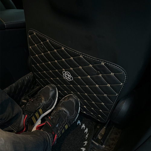 Car seat backrest anti-kick mat, rear seat car use back seat protector, children back support anti-dirty universal car interior anti-wear
