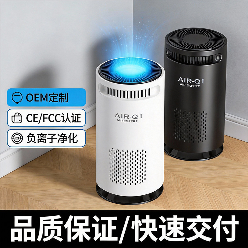 Negative Ion Air Purifier for Formaldehyde Removal, Odor Purification, Desktop Gift, Small Air Purifier for Formaldehyde Removal