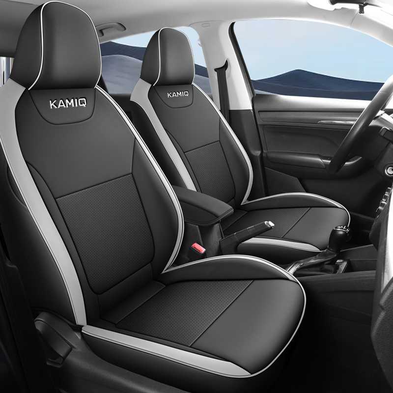 Modelə uyğun (Original) oturacaq örtükləri – Skoda Cover Dedicated Full - black-gray-standard-edition-note-car-model-year-rear-row-half-cover