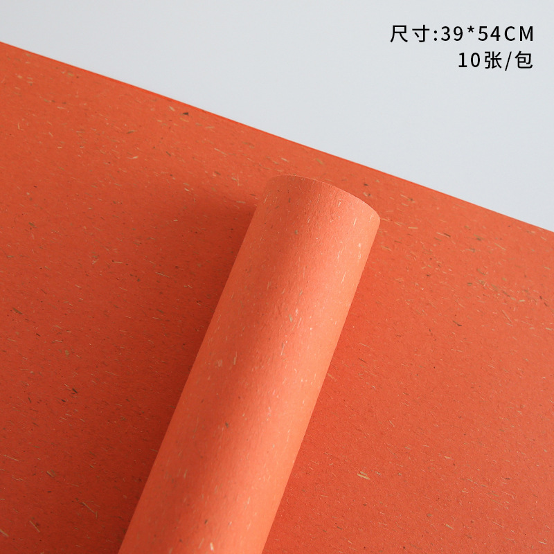 Nuevo otoño cálido invierno astillas de madera mano rasgada ramo de flores envoltura de papel de regalo embalaje manual DIY material de papel de arte lote