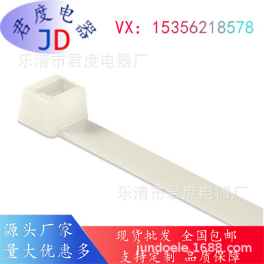 JD外部锯齿薄壁线束电缆扎带118-00067 / T120ROS-PA66