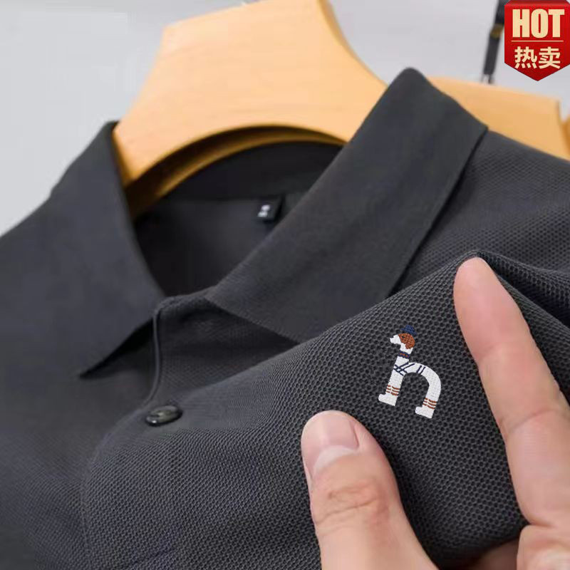 Hazzys正品哈吉斯短袖T恤男夏季翻领商务休闲百搭半袖Polo衫|undefined