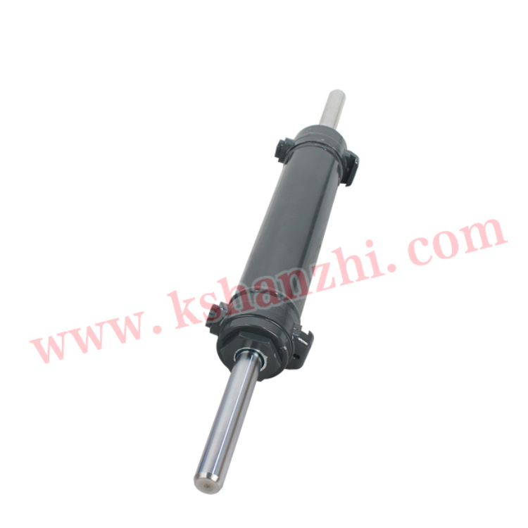 Cilindro de desplazamiento lateral de la carretilla elevadora aplicable a la fuerza de la horquilla 1 tonelada 3T accesorios de la carretilla elevadora tipo gancho de desplazamiento lateral del cilindro de desplazamiento