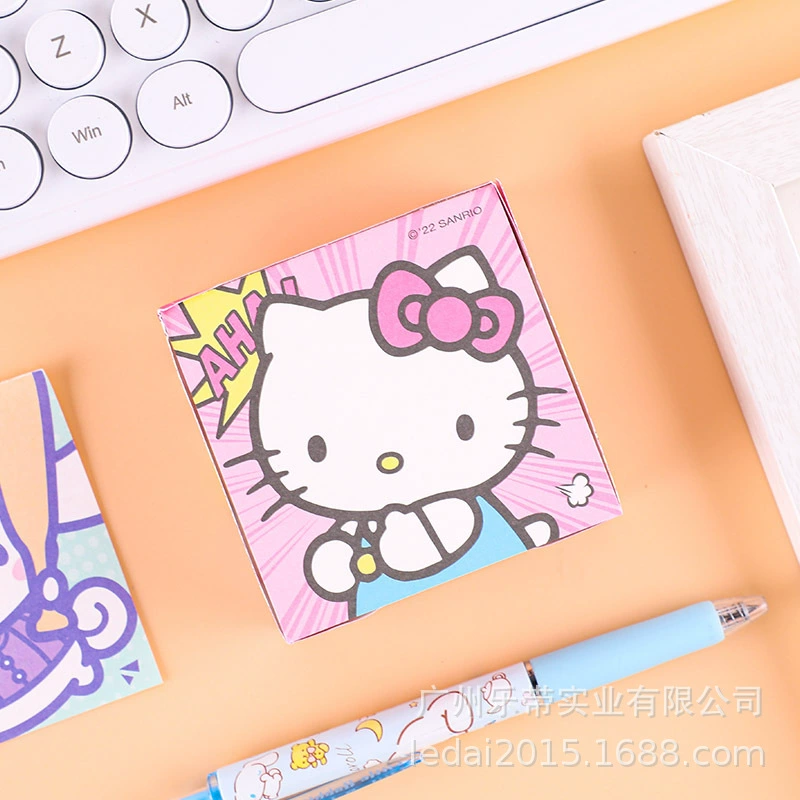 Sanrio, мультяшные блокноты, высококачественные стикеры