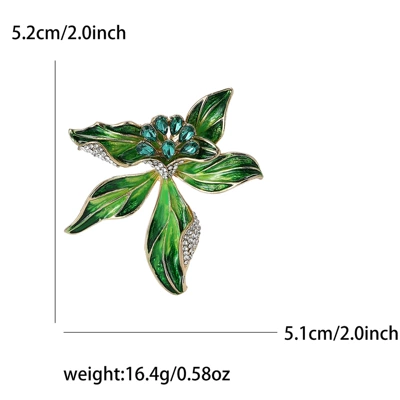 temperament ladies suit coat corsage – Yaxa sancaqları - green-4634-gn