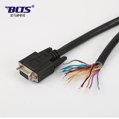 Factory wholesale VGA Flexible wear-resisting Industrial computer DB15 video Connecting line Do