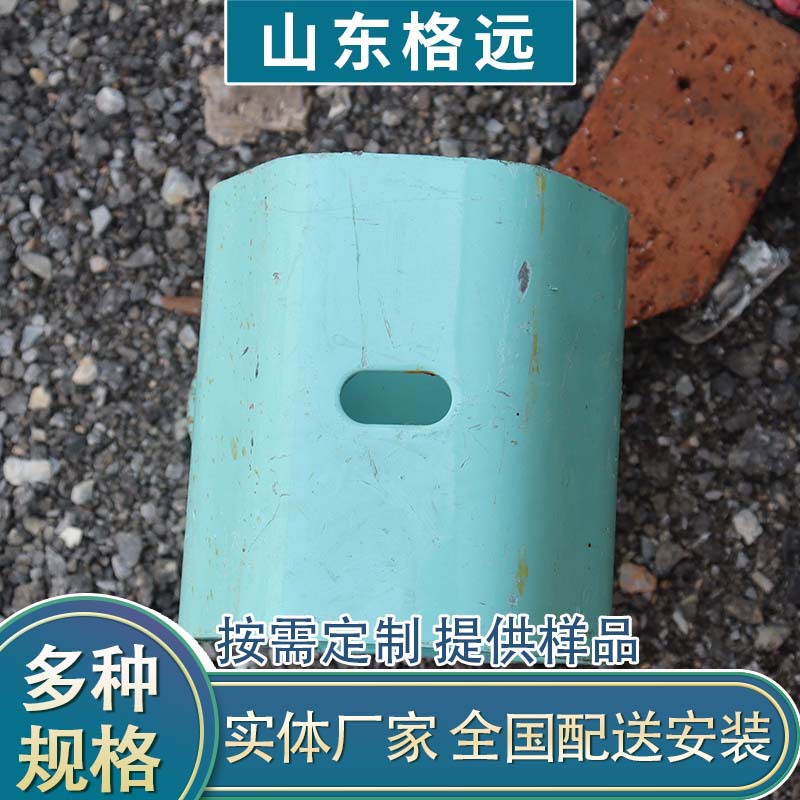 厂家现货波形护栏板配件喷塑防阻块乡镇公路波形护栏板配件防阻块