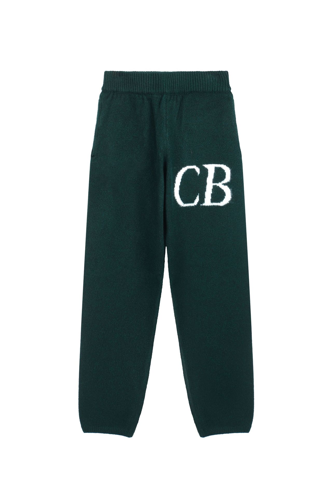 M986 짙은 녹색 모직 바지