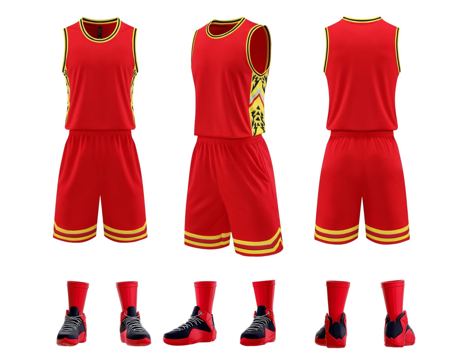 Quick Dried Kobe Basketball Kit Game Team Kits Children's Training Tank Top Sportswear Jersey Personality_voghion.com