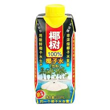椰树牌椰子水330mlx24盒 100%水果汁纯椰子饮料 非原箱椰汁特价