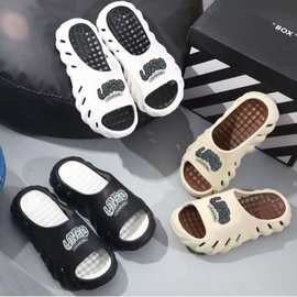 运动拖鞋男潮牌夏季外穿增高厚底耐磨椰子男士软底防滑防臭一字拖