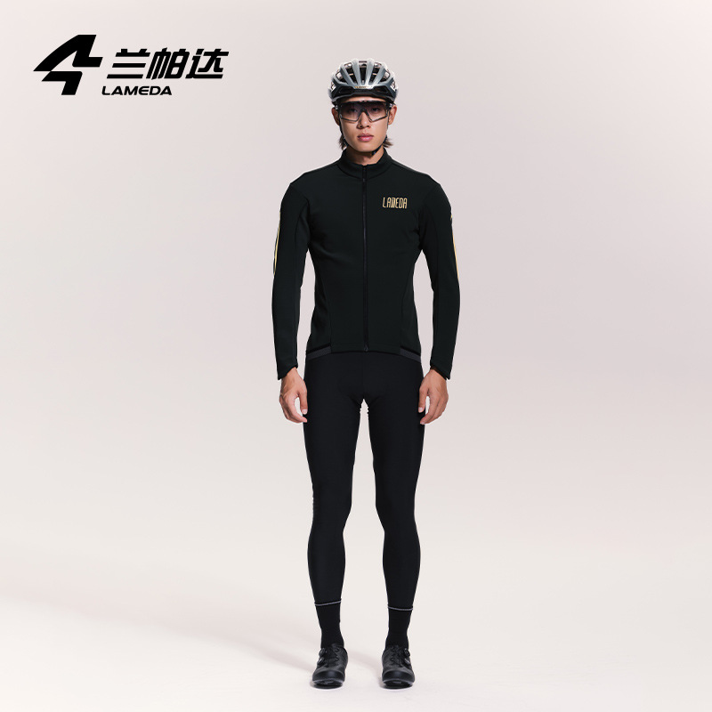 Winter Velvet Long-Sleeve Mountain Bike Jersey 4